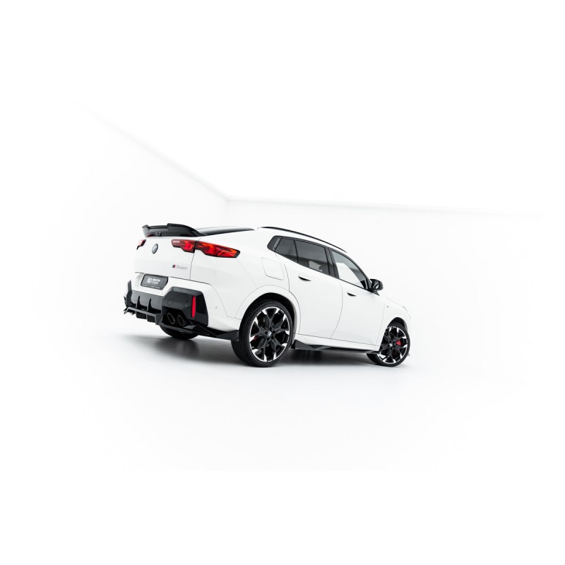 Kit carrosserie Maxton Design BMW X2 M35i U10 (2023+) : lame avant, bas de caisse, lame arrière, becquet
