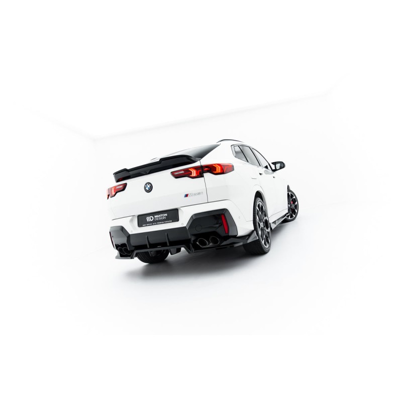 Kit carrosserie Maxton Design BMW X2 M35i U10 (2023+) : lame avant, bas de caisse, lame arrière, becquet
