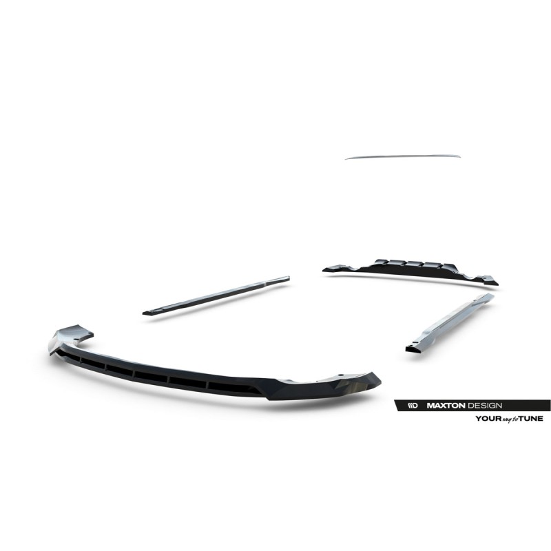 Kit carrosserie Maxton Design Mercedes-AMG GLA 35 H247 restylée (2023-2026) : lame avant, bas de caisse, lame arrière, becquet