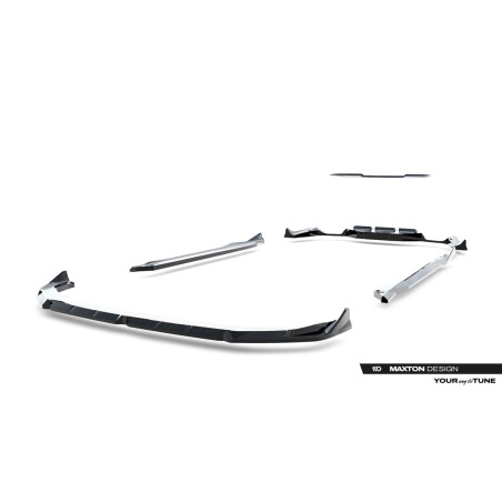 Kit carrosserie Maxton Design BMW X2 M35i U10 (2023+) : lame avant, bas de caisse, lame arrière, becquet