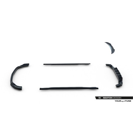 Kit carrosserie Maxton Design Mercedes-AMG GLA 35 H247 restylée (2023-2026) : lame avant, bas de caisse, lame arrière, becquet