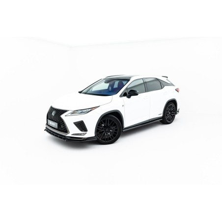 Kit carrosserie Maxton Design Lexus RX F-Sport Mk4 restylée (2019-2022) : lame avant, bas de caisse, lame arrière, becquet