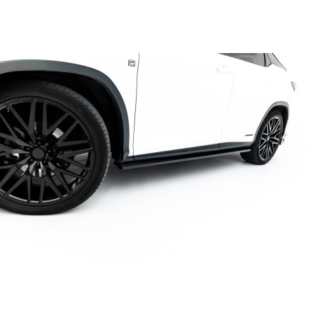 Kit carrosserie Maxton Design Lexus RX F-Sport Mk4 restylée (2019-2022) : lame avant, bas de caisse, lame arrière, becquet