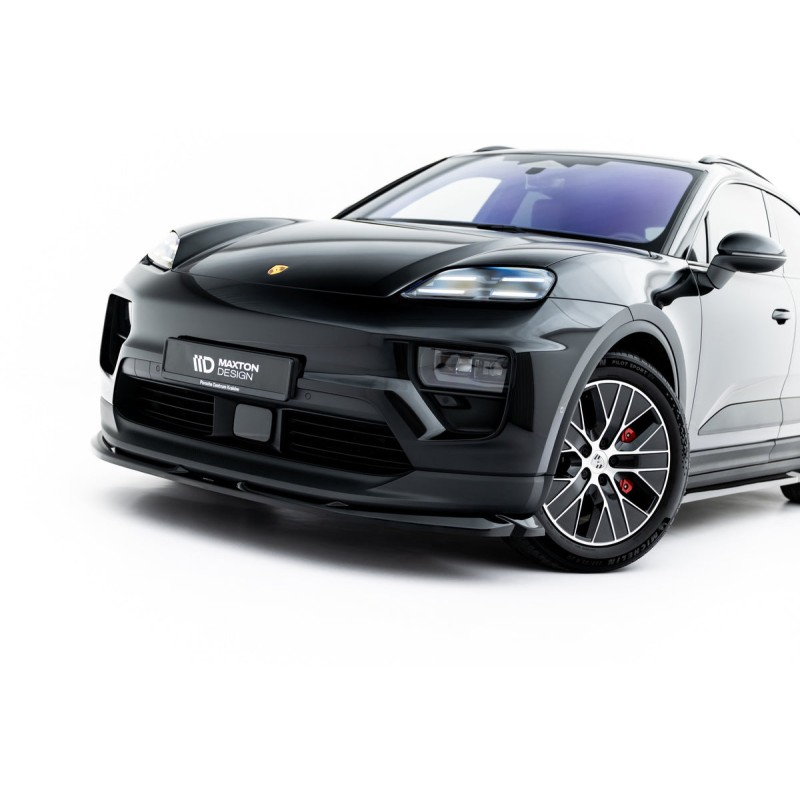 Kit carrosserie Maxton Design Porsche Macan EV Mk1 (2024+) : lame avant, bas de caisse, lame arrière, becquet