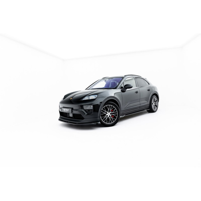 Kit carrosserie Maxton Design Porsche Macan EV Mk1 (2024+) : lame avant, bas de caisse, lame arrière, becquet