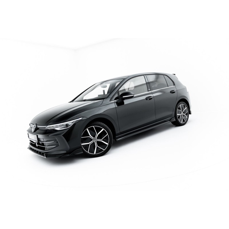 Kit carrosserie Maxton Design Volkswagen Golf 5 portes Mk8 restylée (2024+) : lame avant, bas de caisse, lame arrière, becquet
