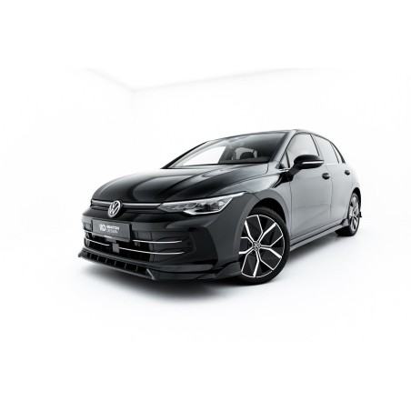 Kit carrosserie Maxton Design Volkswagen Golf 5 portes Mk8 restylée (2024+) : lame avant, bas de caisse, lame arrière, becquet