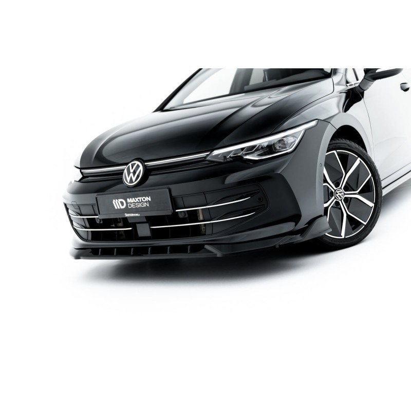 Kit carrosserie Maxton Design Volkswagen Golf 5 portes Mk8 restylée (2024+) : lame avant, bas de caisse, lame arrière, becquet