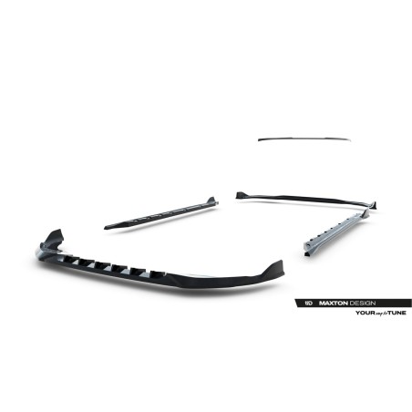 Kit carrosserie Maxton Design Volkswagen Golf 5 portes Mk8 restylée (2024+) : lame avant, bas de caisse, lame arrière, becquet