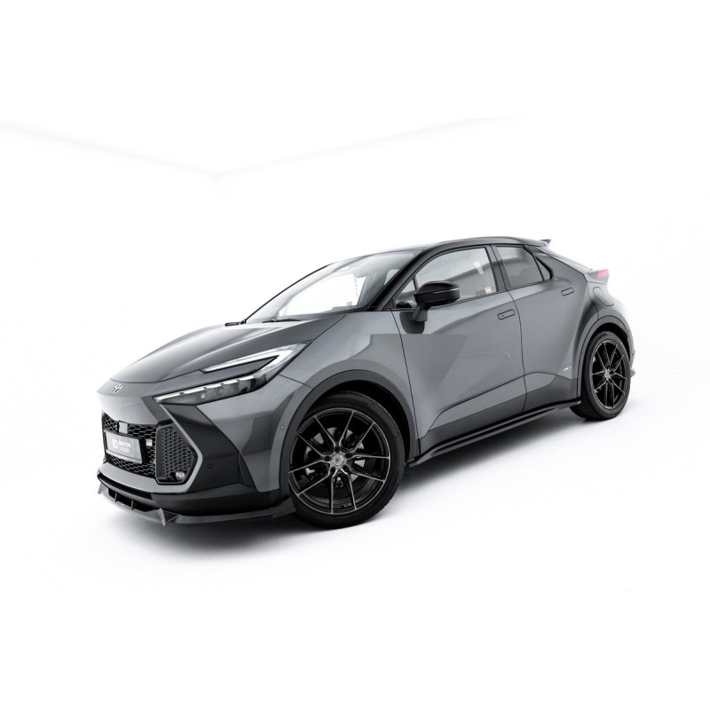 Kit carrosserie Maxton Design Toyota C-HR Mk2 (2023+) : lame avant, bas de caisse, lame arrière, becquet