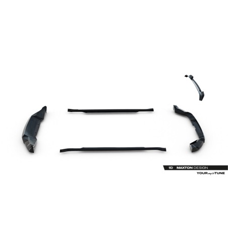 Kit carrosserie Maxton Design Land Rover Defender 110 Mk4 (2020+) : lame avant, bas de caisse, lame arrière, becquet