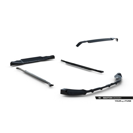 Kit carrosserie Maxton Design Land Rover Defender 110 Mk4 (2020+) : lame avant, bas de caisse, lame arrière, becquet