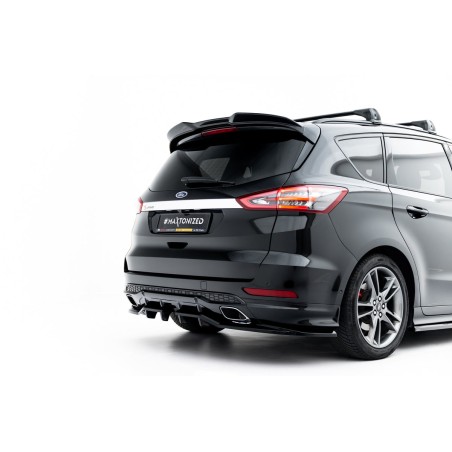 Kit carrosserie Maxton Design Ford S-Max ST-Line Mk2 restylée (2023+) : lame avant, bas de caisse, lame arrière, becquet
