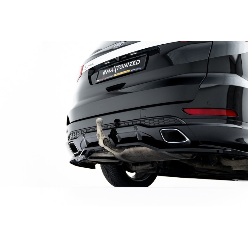 Kit carrosserie Maxton Design Ford S-Max ST-Line Mk2 restylée (2023+) : lame avant, bas de caisse, lame arrière, becquet