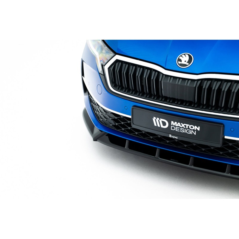 Kit carrosserie Maxton Design Skoda Octavia Combi Mk4 restylée (2024+) : lame avant, bas de caisse, lame arrière, becquet