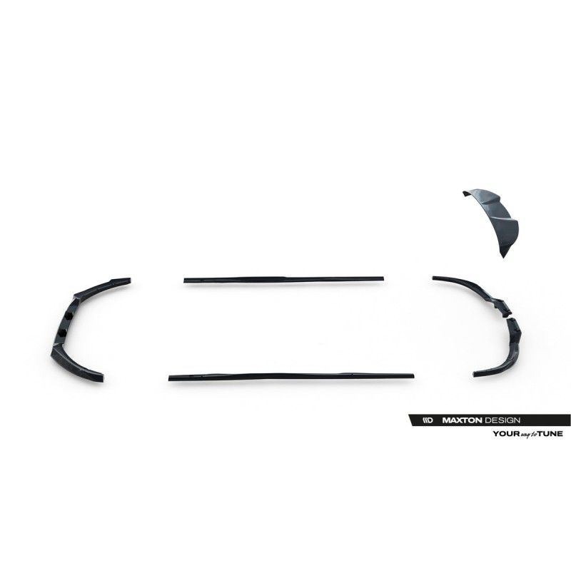 Kit carrosserie Maxton Design Ford S-Max ST-Line Mk2 restylée (2023+) : lame avant, bas de caisse, lame arrière, becquet
