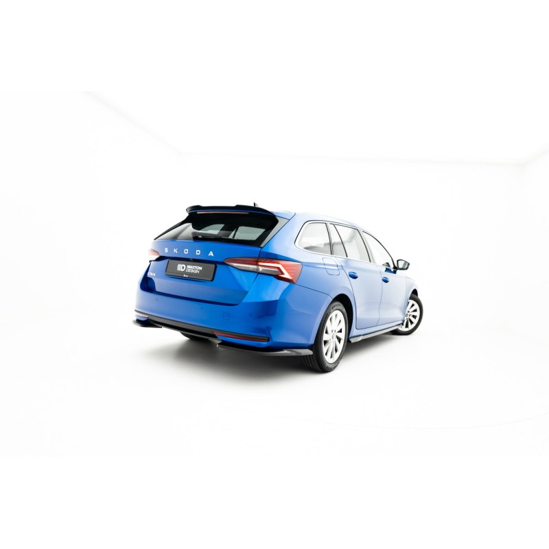 Kit carrosserie Maxton Design Skoda Octavia Combi Mk4 restylée (2024+) : lame avant, bas de caisse, lame arrière, becquet