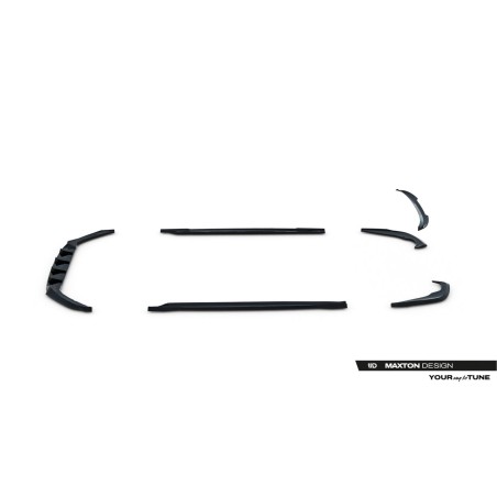 Kit carrosserie Maxton Design Skoda Octavia Combi Mk4 restylée (2024+) : lame avant, bas de caisse, lame arrière, becquet