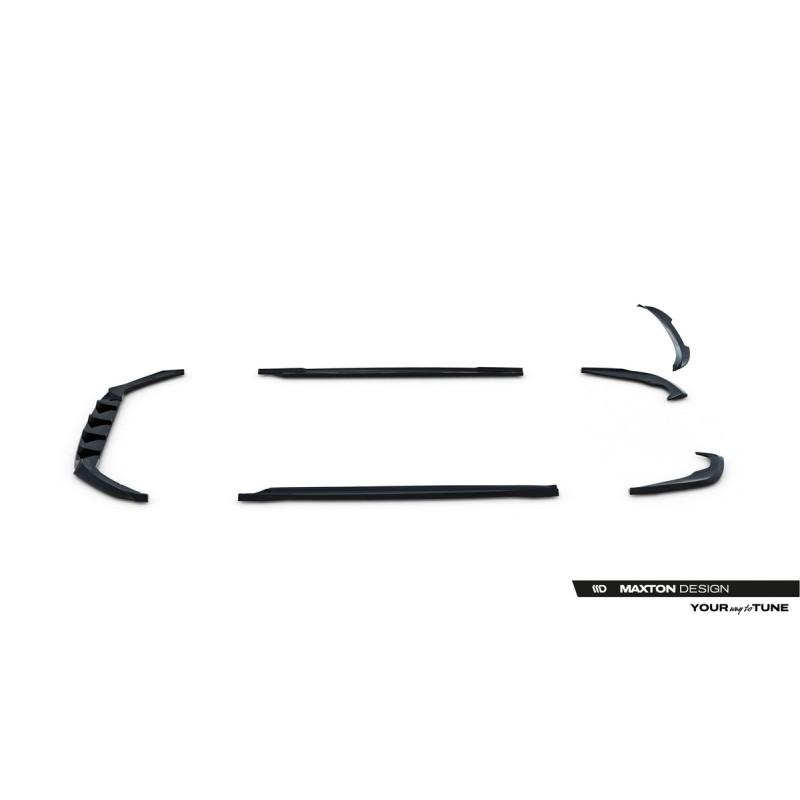 Kit carrosserie Maxton Design Skoda Octavia Combi Mk4 restylée (2024+) : lame avant, bas de caisse, lame arrière, becquet