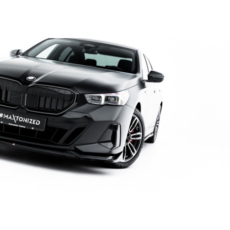 Kit carrosserie Maxton Design BMW Série 5 M-Pack Berline G60 V.2 (2023+) : lame avant, bas de caisse, lame arrière, becquet