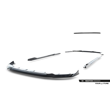 Kit carrosserie Maxton Design BMW Série 5 M-Pack Berline G60 V.2 (2023+) : lame avant, bas de caisse, lame arrière, becquet
