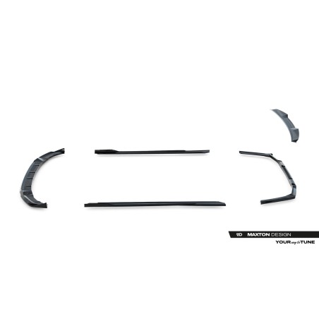 Kit carrosserie Maxton Design BMW Série 5 M-Pack Berline G60 V.2 (2023+) : lame avant, bas de caisse, lame arrière, becquet