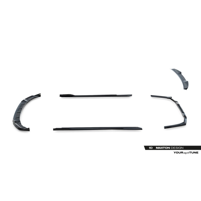 Kit carrosserie Maxton Design BMW Série 5 M-Pack Berline G60 V.2 (2023+) : lame avant, bas de caisse, lame arrière, becquet
