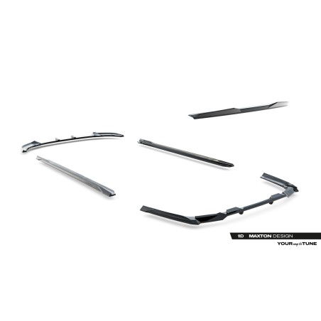 Kit carrosserie Maxton Design BMW Série 5 M-Pack Berline G60 V.1 (2023+) : lame avant, bas de caisse, lame arrière, becquet