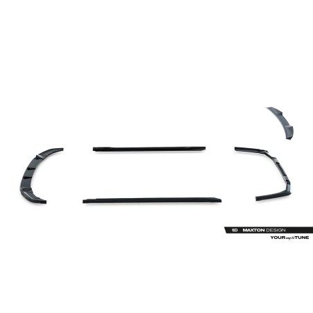 Kit carrosserie Maxton Design BMW Série 5 M-Pack Berline G60 V.1 (2023+) : lame avant, bas de caisse, lame arrière, becquet
