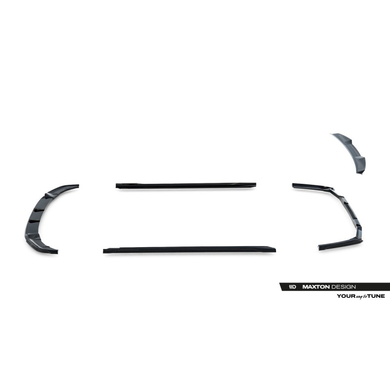 Kit carrosserie Maxton Design BMW Série 5 M-Pack Berline G60 V.1 (2023+) : lame avant, bas de caisse, lame arrière, becquet