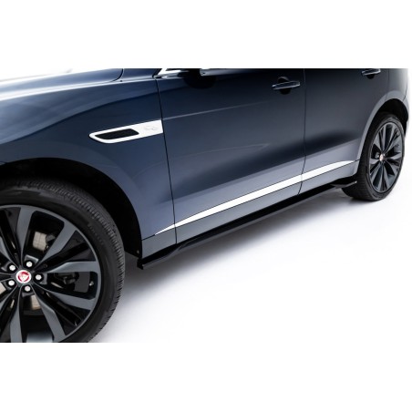 Kit carrosserie Maxton Design Jaguar F-Pace R-Sport X761 restylée (2020-2025) : lame avant, bas de caisse, lame arrière, becquet