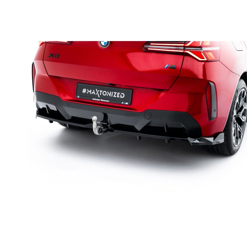 Kit carrosserie Maxton Design BMW X3 M-Pack G45 (2024+) : lame avant, bas de caisse, lame arrière, becquet