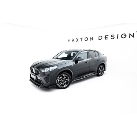 Kit carrosserie Maxton Design BMW X2 M-Pack / iX2 U10 (2023+) : lame avant, bas de caisse, lame arrière, becquet