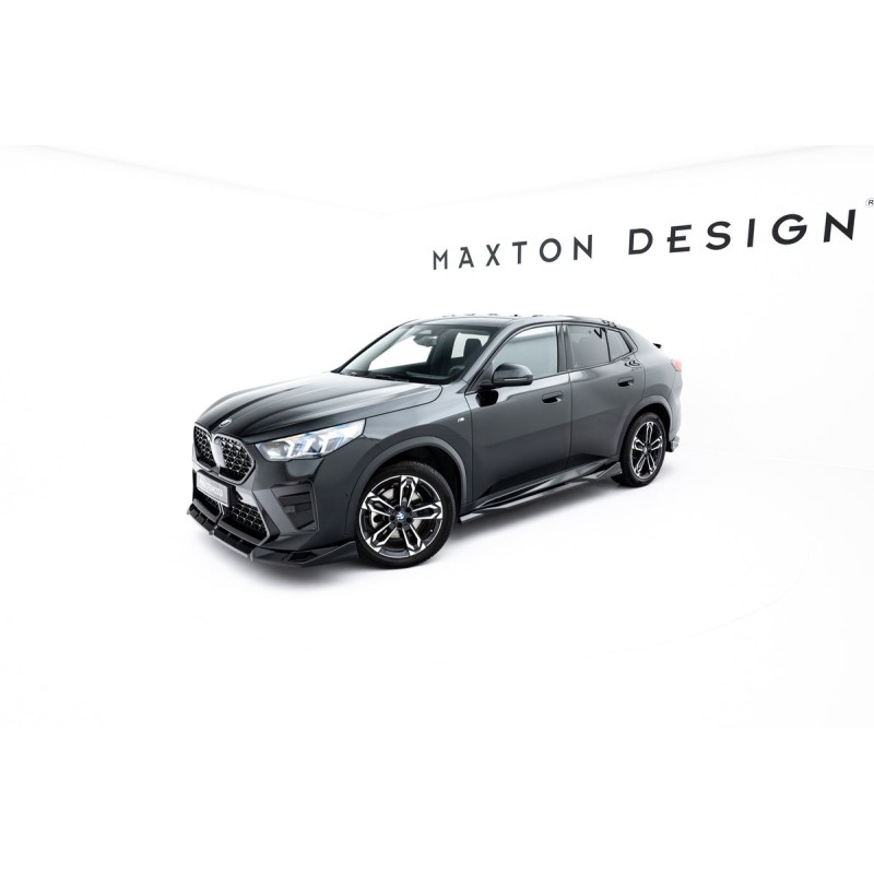 Kit carrosserie Maxton Design BMW X2 M-Pack / iX2 U10 (2023+) : lame avant, bas de caisse, lame arrière, becquet