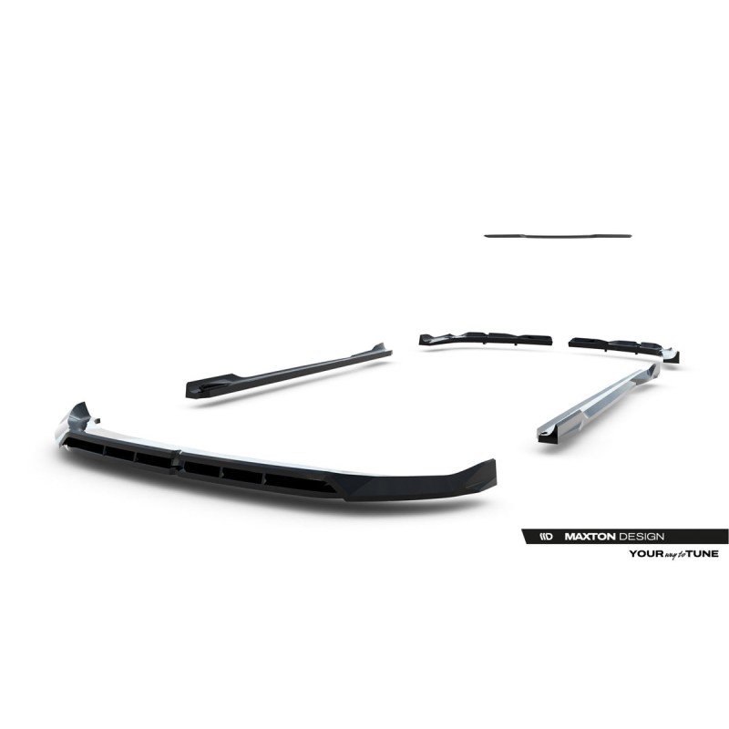 Kit carrosserie Maxton Design BMW X3 M-Pack G45 (2024+) : lame avant, bas de caisse, lame arrière, becquet