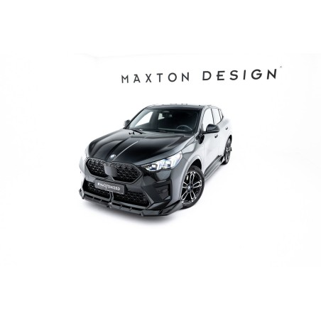 Kit carrosserie Maxton Design BMW X2 M-Pack / iX2 U10 (2023+) : lame avant, bas de caisse, lame arrière, becquet