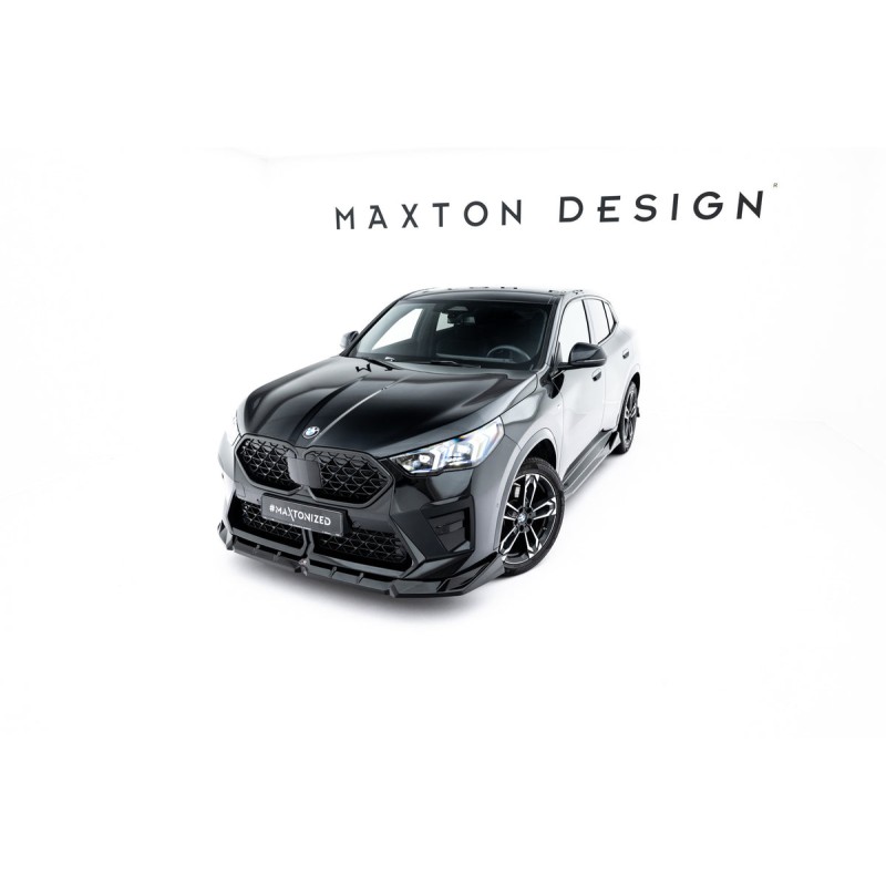 Kit carrosserie Maxton Design BMW X2 M-Pack / iX2 U10 (2023+) : lame avant, bas de caisse, lame arrière, becquet