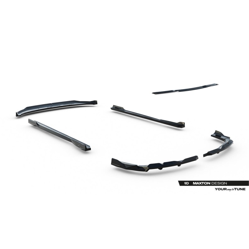 Kit carrosserie Maxton Design BMW X3 M-Pack G45 (2024+) : lame avant, bas de caisse, lame arrière, becquet