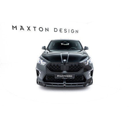 Kit carrosserie Maxton Design BMW X2 M-Pack / iX2 U10 (2023+) : lame avant, bas de caisse, lame arrière, becquet