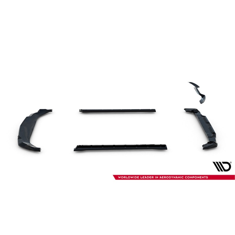 Kit carrosserie Maxton Design Forthing T-Five Mk1 (2023+) : lame avant, bas de caisse, lame arrière, becquet