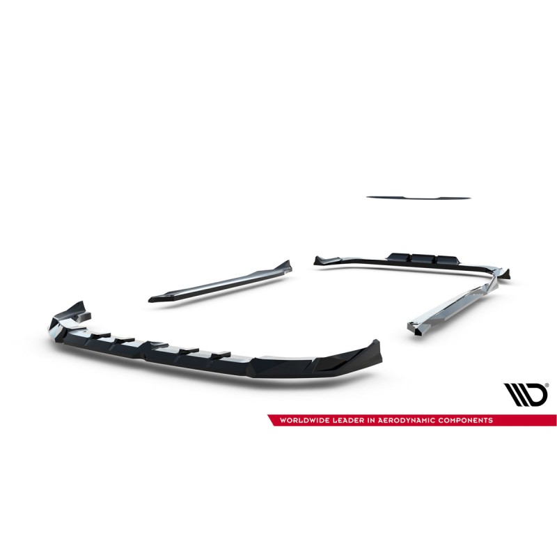 Kit carrosserie Maxton Design BMW X2 M-Pack / iX2 U10 (2023+) : lame avant, bas de caisse, lame arrière, becquet