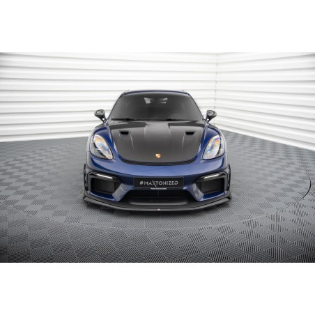 Kit carrosserie Maxton Design Porsche 718 Cayman GT4 RS 982c (2021-2025) : lame avant, bas de caisse, lames arrière