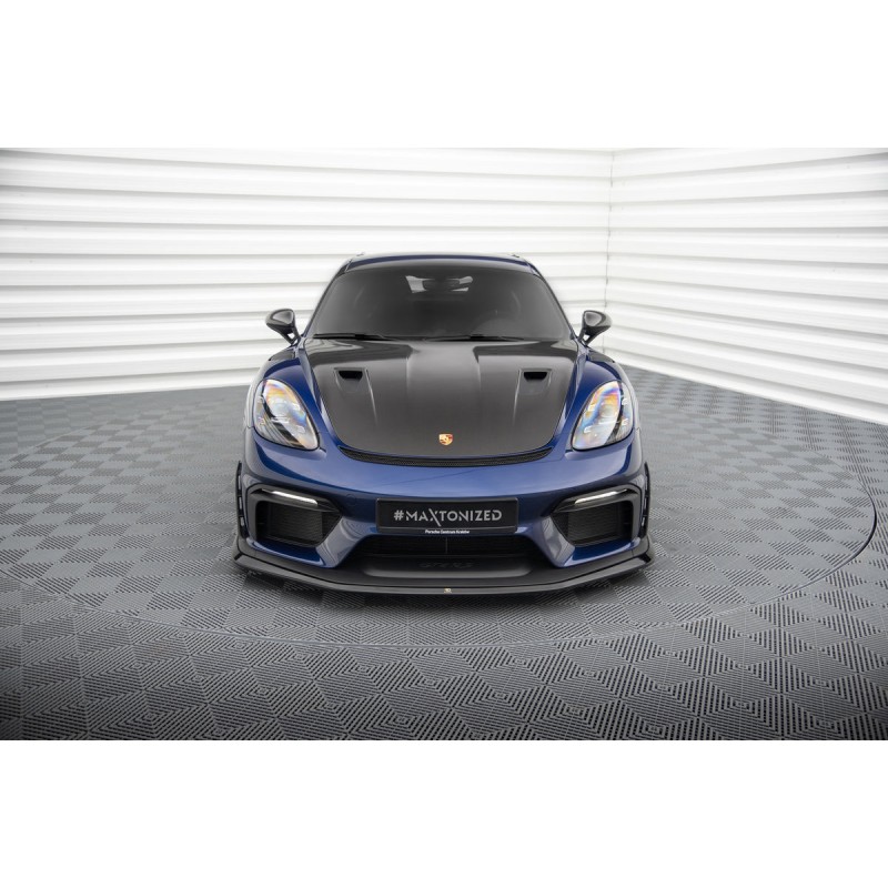Kit carrosserie Maxton Design Porsche 718 Cayman GT4 RS 982c (2021-2025) : lame avant, bas de caisse, lames arrière