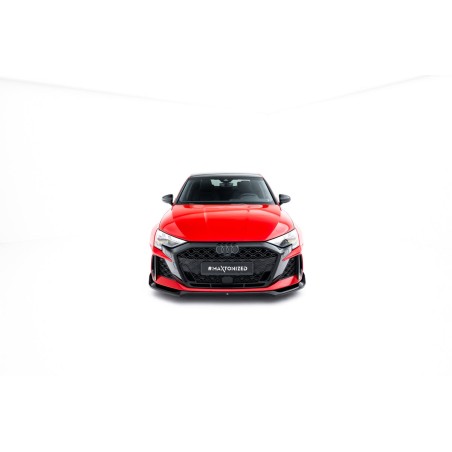Kit carrosserie Maxton Design Audi RS3 Berline 8Y restylée V.2 (2024+) : lame avant, bas de caisse, lame arrière, becquet