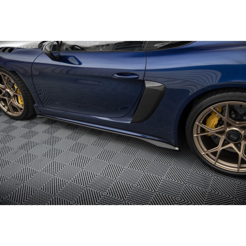Kit carrosserie Maxton Design Porsche 718 Cayman GT4 RS 982c (2021-2025) : lame avant, bas de caisse, lames arrière