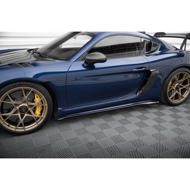 Kit carrosserie Maxton Design Porsche 718 Cayman GT4 RS 982c (2021-2025) : lame avant, bas de caisse, lames arrière