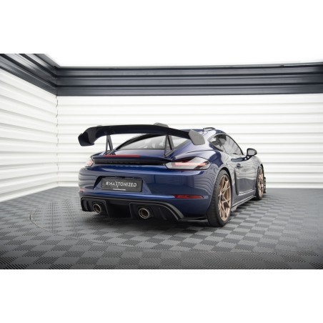 Kit carrosserie Maxton Design Porsche 718 Cayman GT4 RS 982c (2021-2025) : lame avant, bas de caisse, lames arrière