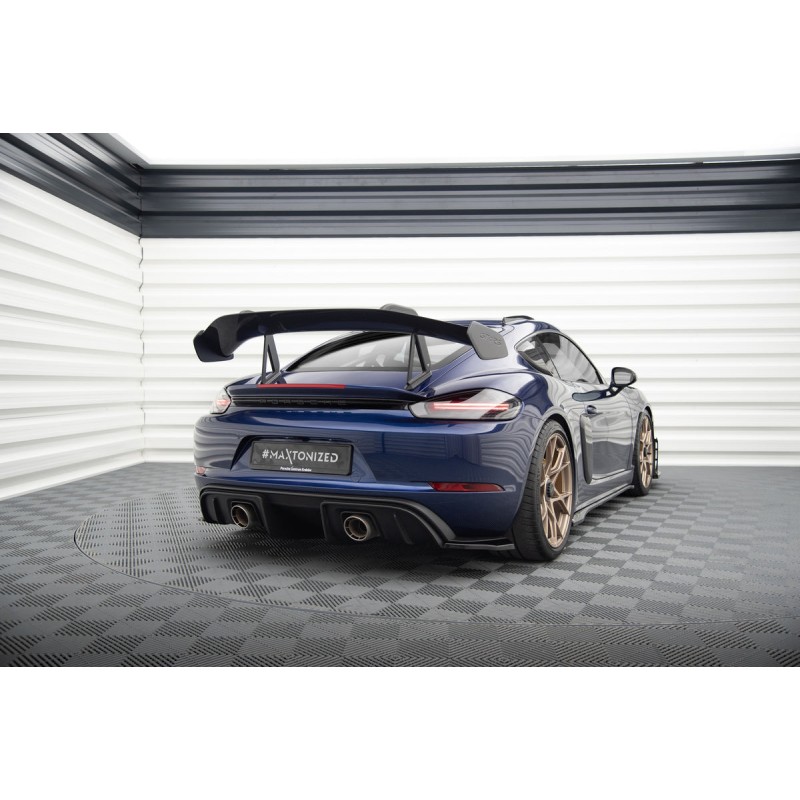 Kit carrosserie Maxton Design Porsche 718 Cayman GT4 RS 982c (2021-2025) : lame avant, bas de caisse, lames arrière