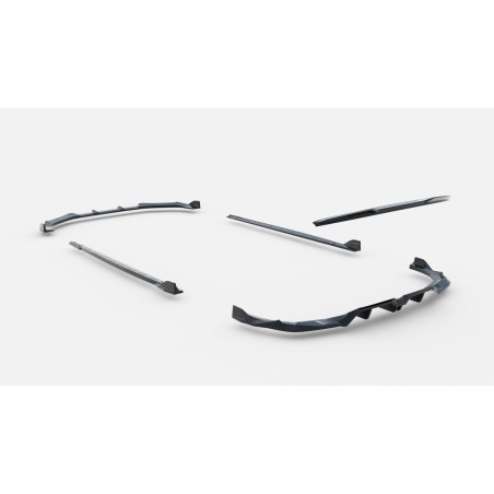 Kit carrosserie Maxton Design Audi RS3 Berline 8Y restylée V.2 (2024+) : lame avant, bas de caisse, lame arrière, becquet