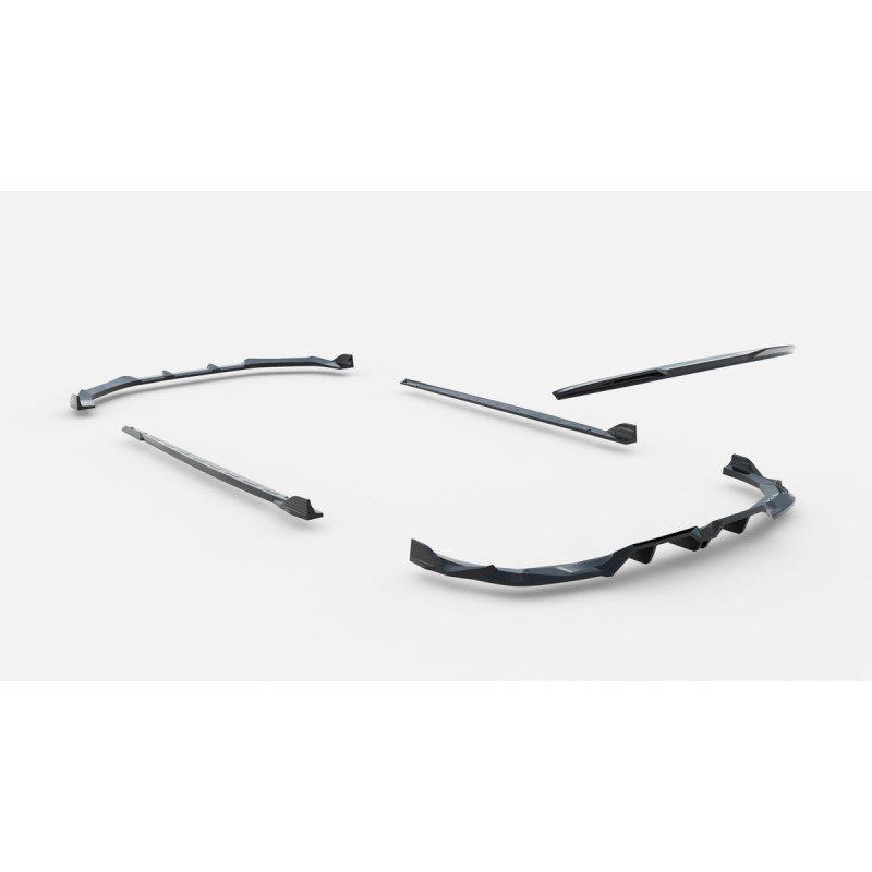 Kit carrosserie Maxton Design Audi RS3 Berline 8Y restylée V.2 (2024+) : lame avant, bas de caisse, lame arrière, becquet